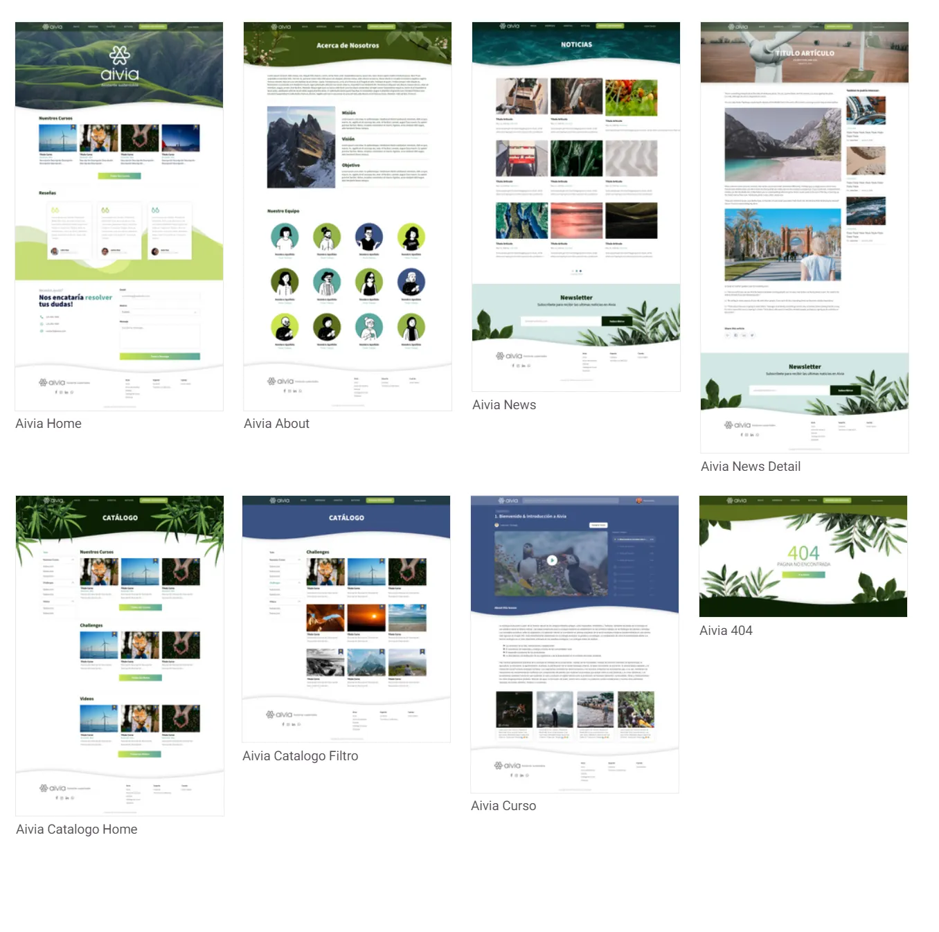 Rediseño visual realizado por diseñadora de interfaces de usuario.
